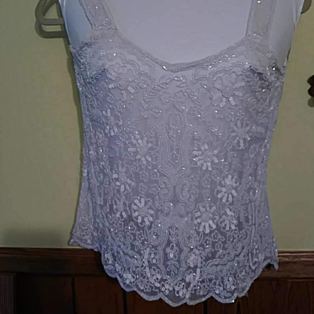 Exotic Sheer top